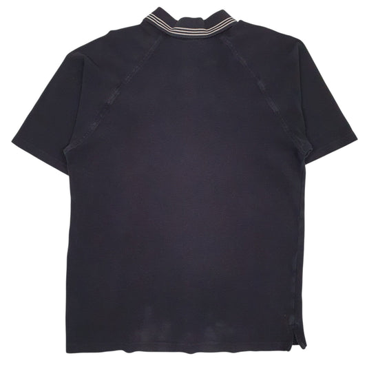Mens Black Adidas Polo Shirt