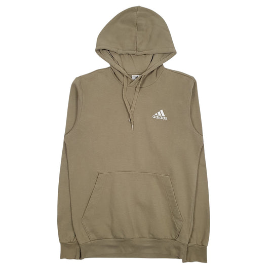 Mens Green Adidas Hoodie Jumper