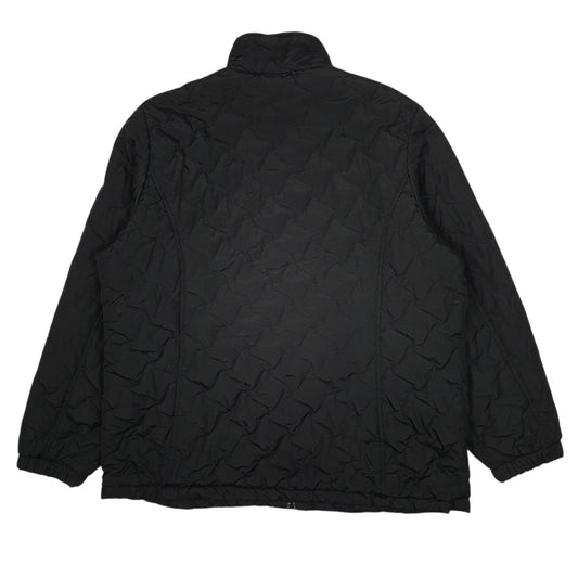 Womens Black Reebok Fleece Lined Puffer Coat