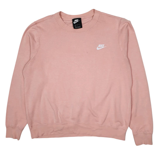 Womens Pink Nike Crewneck Jumper