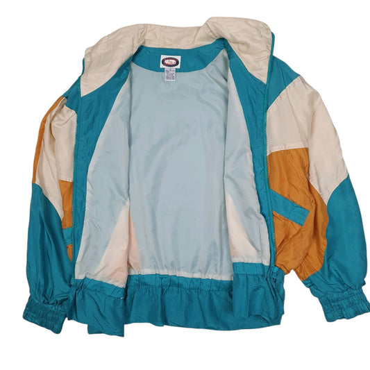 Womens Blue Le Studio Sport Vintage 90s Hoodie Coat