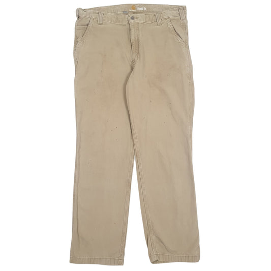 Mens Brown Carhartt Carpenter Trousers