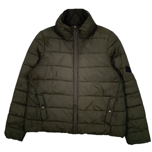 Womens Green Barbour Hinton Quilt Coat