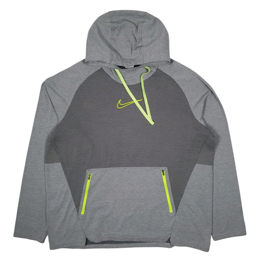 Mens Grey Nike Therma Fit Hoodie Jumper