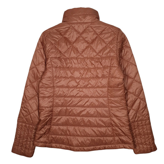 Womens Orange Patagonia Radalie Quilted Coat