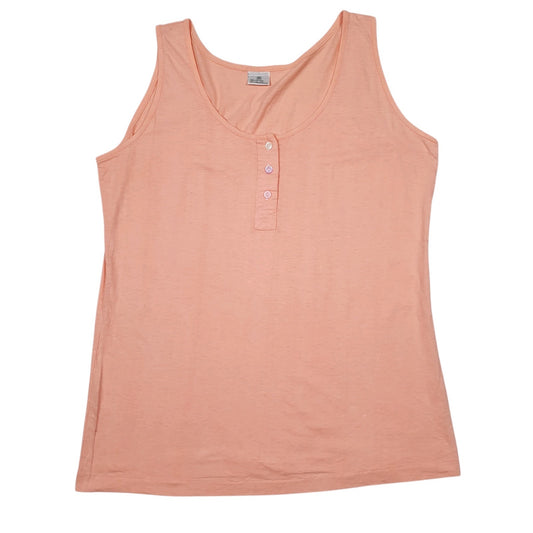 Mens Pink Unbranded Vest Sleeveless T Shirt