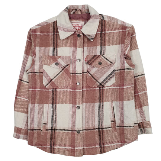 Mens Red Levis Cruiser Coat