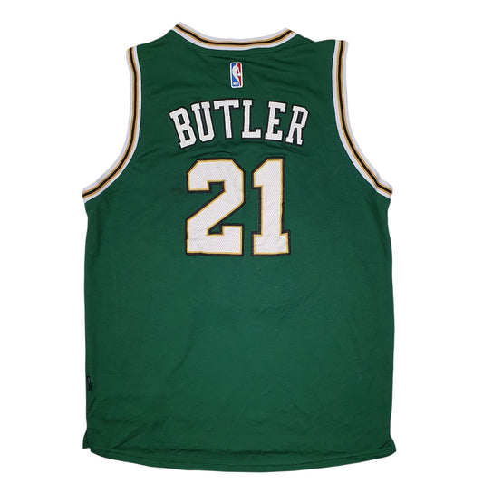 Mens Green Adidas St Patricks Day Butler Chicago Bulls NBA Hoodie T Shirt