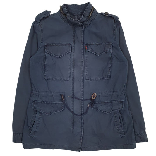 Womens Blue Levis Coat