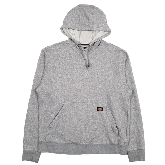 Mens Grey Dickies Hoodie Jumper