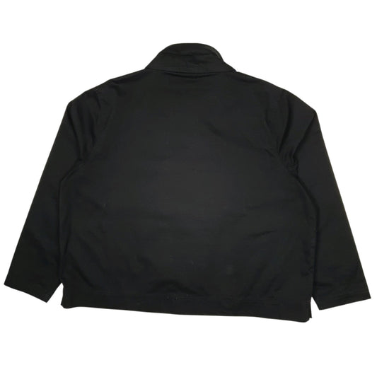 Womens Black Lee Bomber Harrington Hoodie Coat