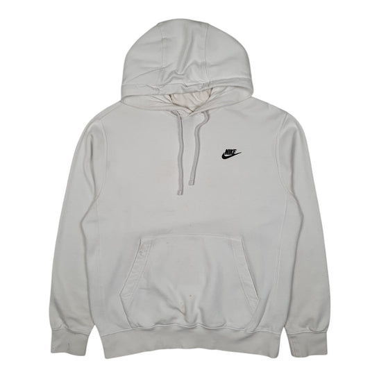 Mens White Nike Hoodie Jumper