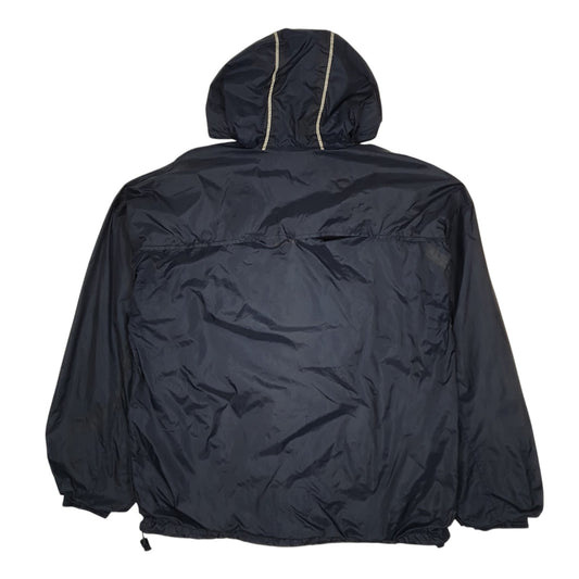 Mens Navy Adidas Vintage 00s Hoodie Coat