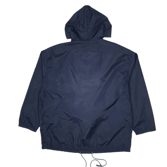 Mens Navy Levis Vintage 00s Pullover Smock Packaway Coat