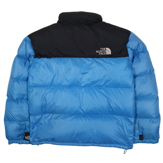 Mens Blue The North Face Nuptse Retro 1996 Coat