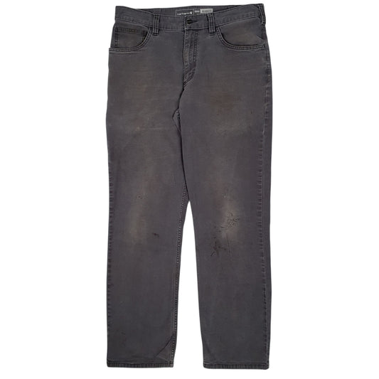 Mens Grey Carhartt Carpenter Trousers