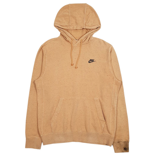 Mens Orange Nike Hoodie Jumper