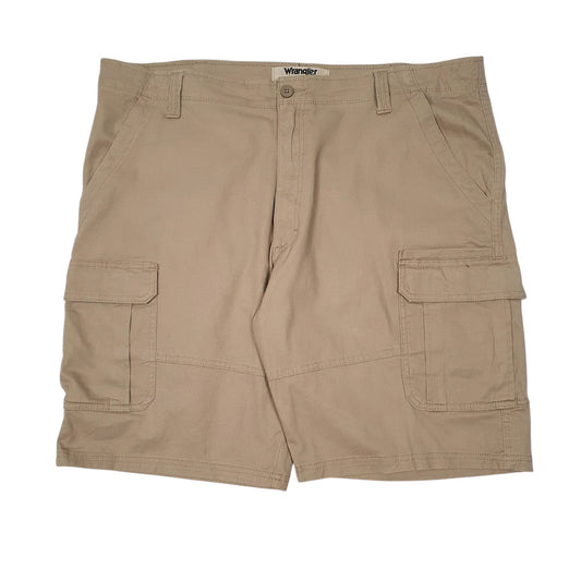 Mens Brown Wrangler Cargo Shorts