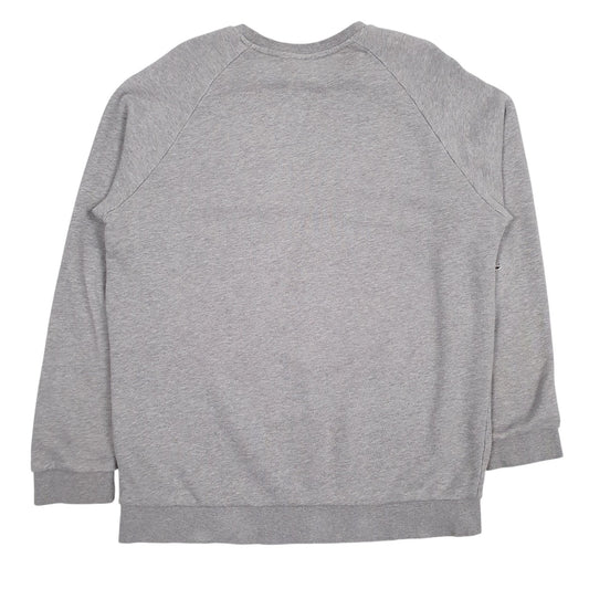 Mens Grey Adidas Crewneck Jumper