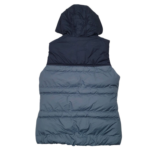 Womens Blue Decathlon Puffer Coat
