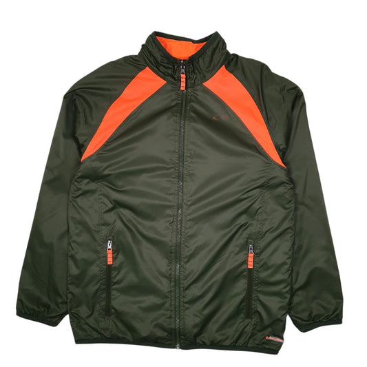 Mens Green Champion Fleece Lined Coat