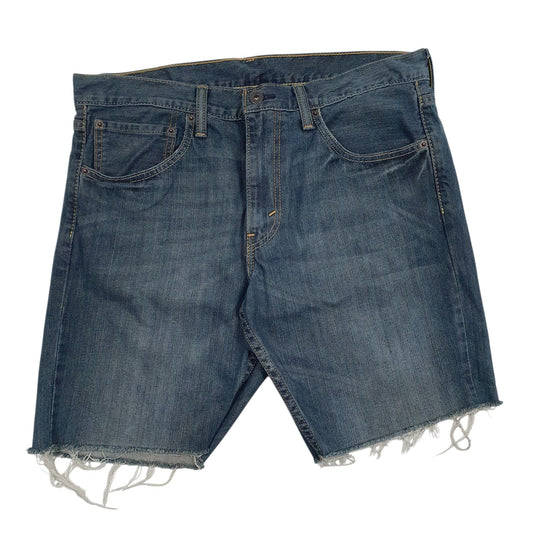 Mens Blue Levis Denim Shorts