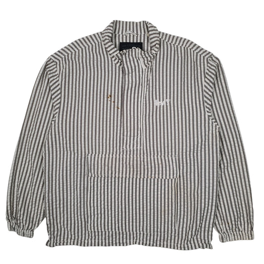 Mens Grey Levis Windbreaker Coat