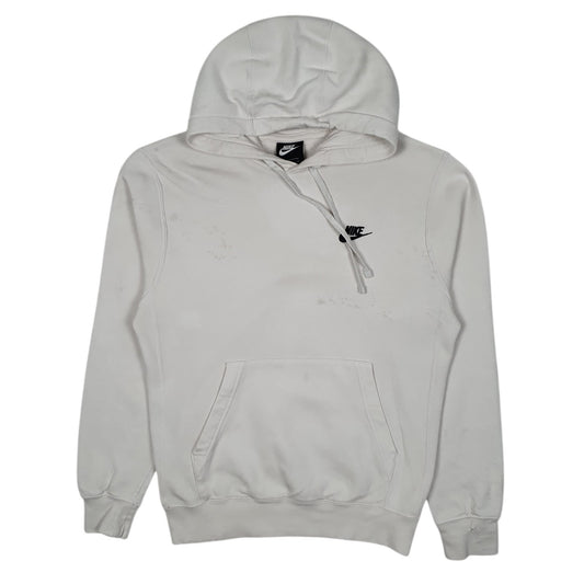 Mens White Nike Hoodie Jumper