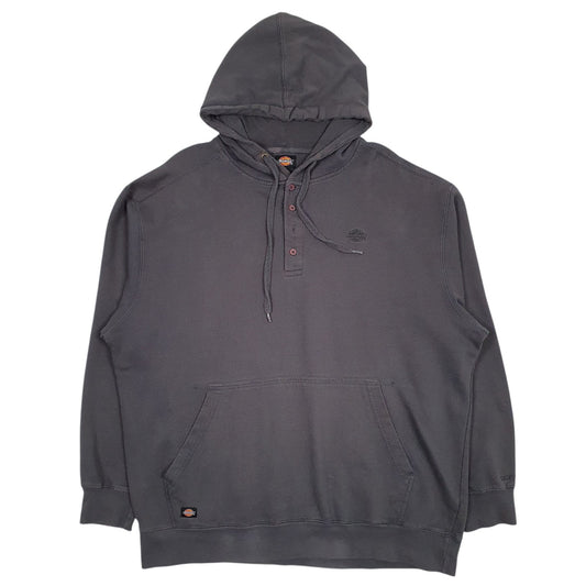 Mens Grey Dickies Hoodie Jumper