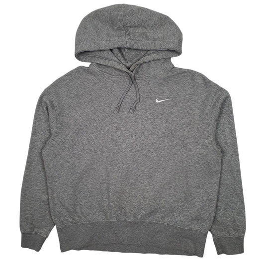 Mens Grey Nike Baggy Hoodie Jumper