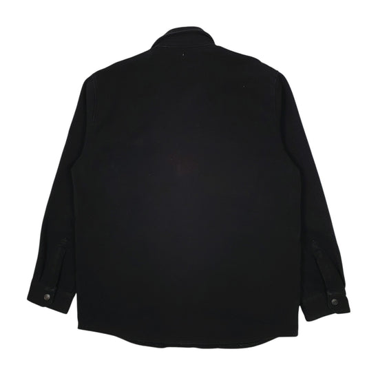 Mens Black Wrangler Heavyweight Coat