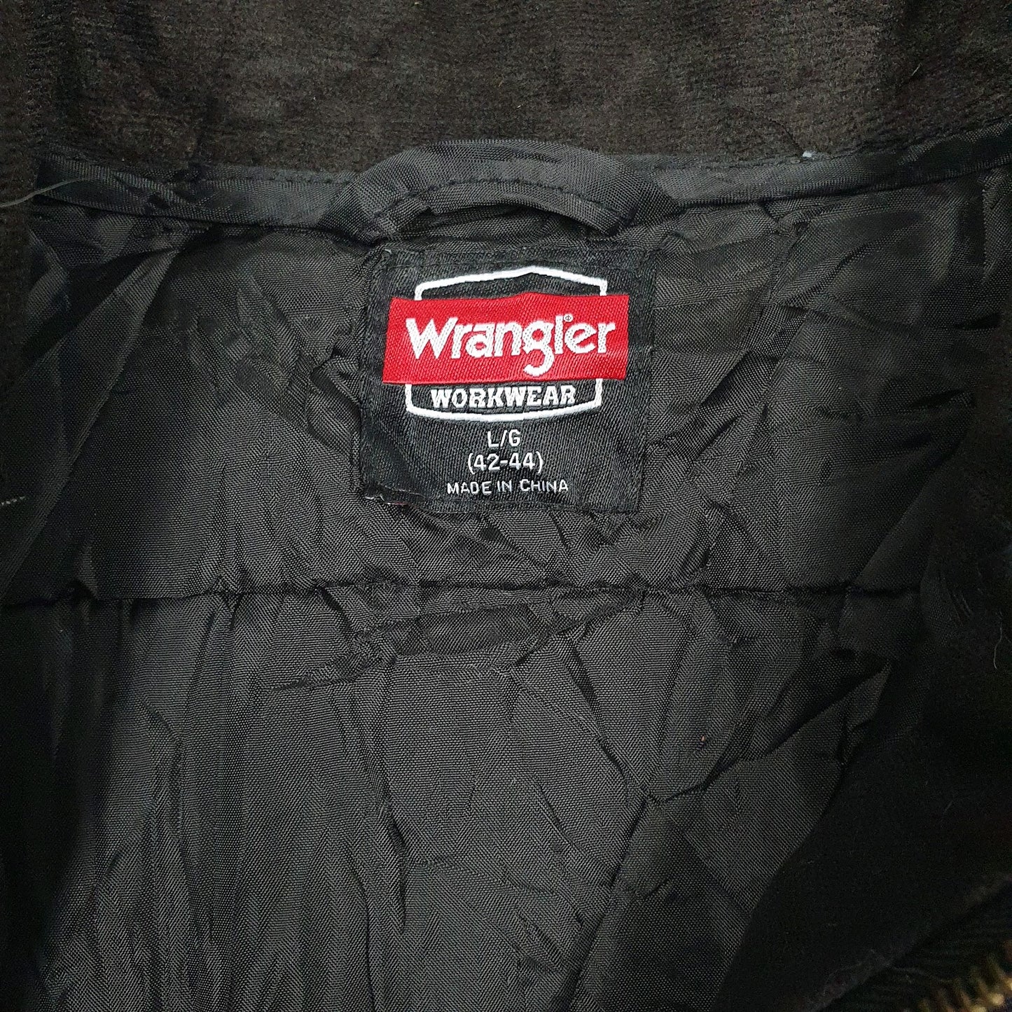 Mens Black Wrangler Coat
