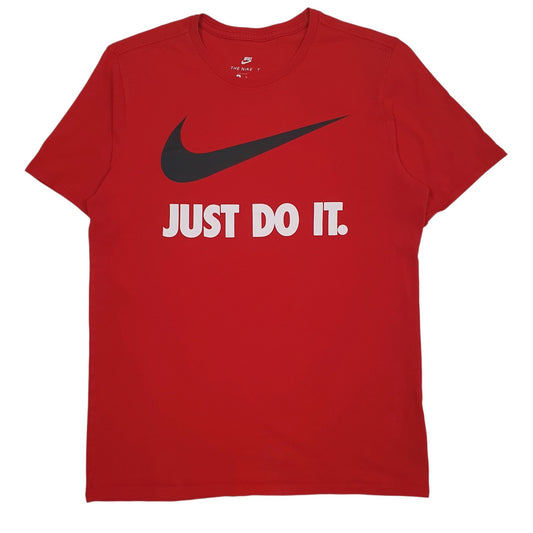 Mens Red Nike Short Sleeve T Shirt