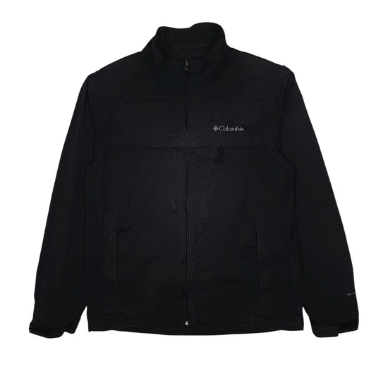 Mens Black Columbia Sportswear Company Quarter Zip Coat