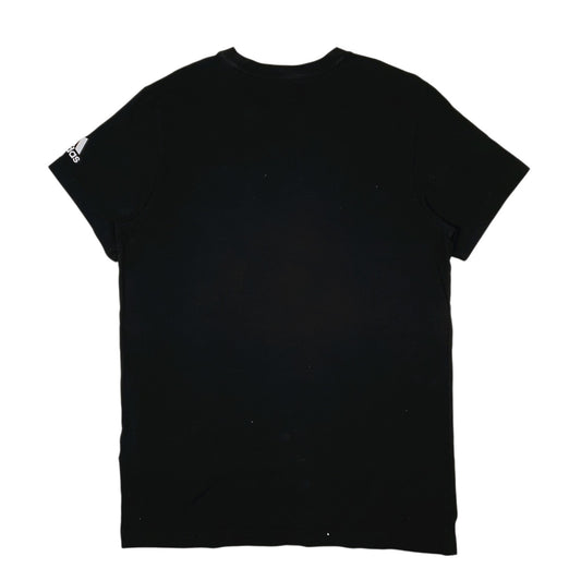 Mens Black Adidas JB Qatar T Shirt
