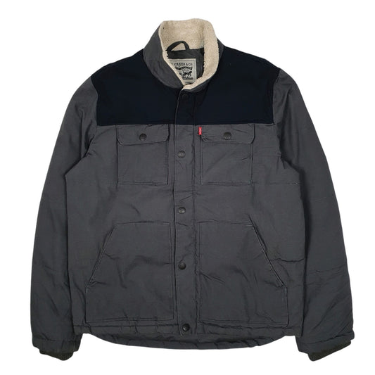 Mens Grey Levis Coat