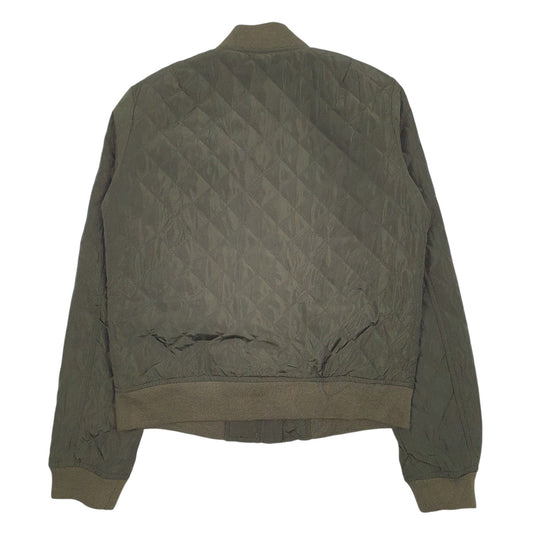 Womens Green Levis Bomber Coat