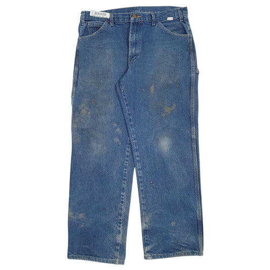 Mens Blue Dickies Carpenter JeansW35 L30