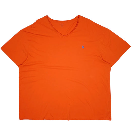 Mens Orange Polo Ralph Lauren Short Sleeve T Shirt