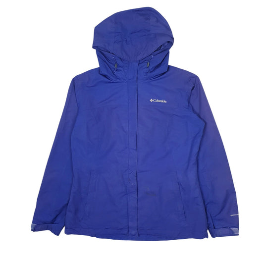 Womens Blue Columbia Sportswear Company Omni-shield Hoodie Coat
