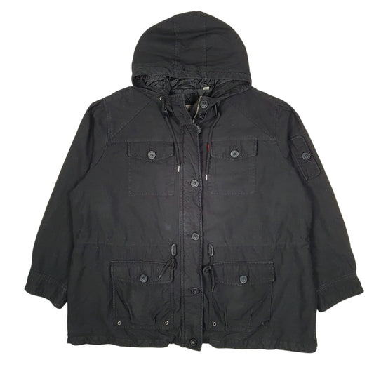 Womens Black Levis Coat