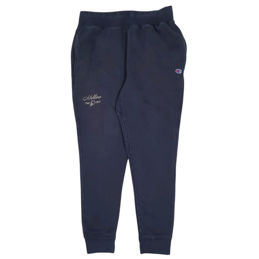 Mens Navy Champion Reverse Weave Jogger Trousers