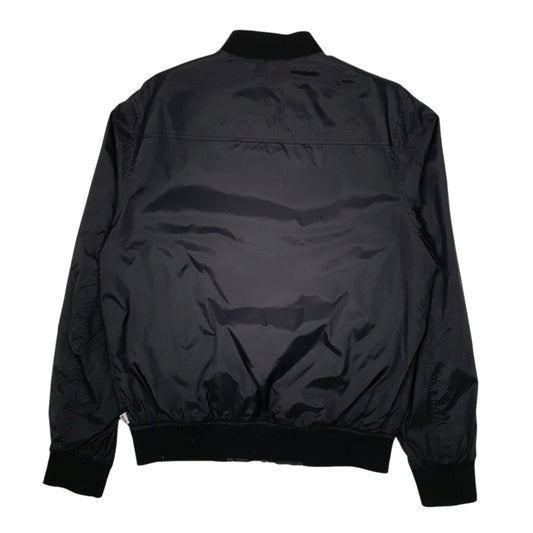 Mens Black Levis Bomber Coat