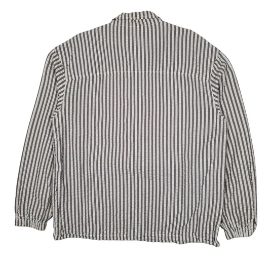 Mens Grey Levis Windbreaker Coat