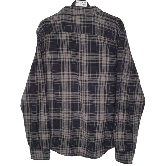 Mens Grey Abound Flannel Shirt