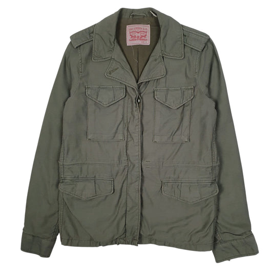 Mens Green Levis Military Field Coat
