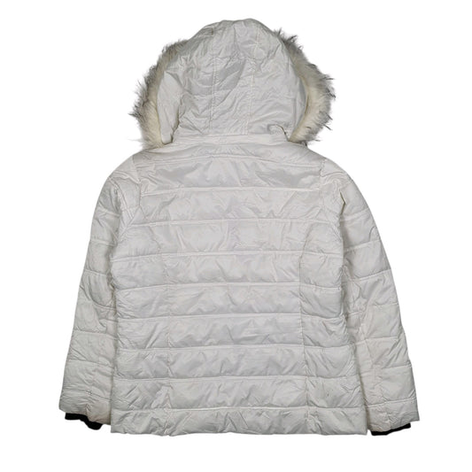 Womens White Nautica Parka Coat