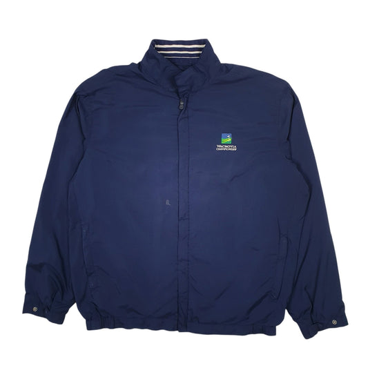 Mens Navy Polo Ralph Lauren Golf Wachovia Championship Turtle Neck Coat