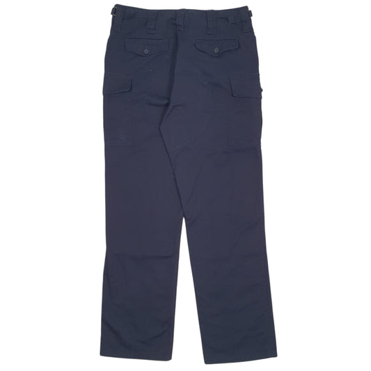 Mens Navy Dickies Workwear Double Knee Trousers
