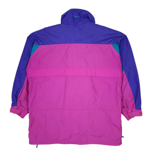 Womens Pink Columbia Sportswear Company Vintage 90s Radial Sleeve Gizzmo Full Zip Coat